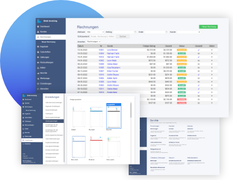 Professionelle Rechnungen erstellen und versenden