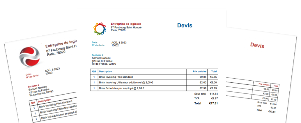 Créez un devis professionnel gratuit