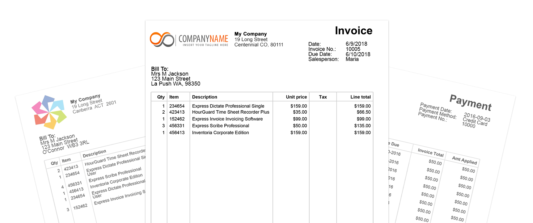 Create a free online invoice