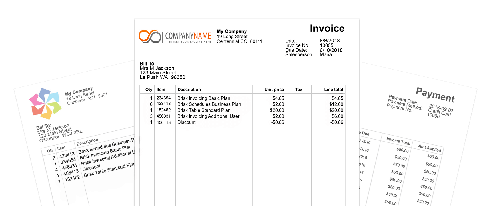 Create a free online invoice